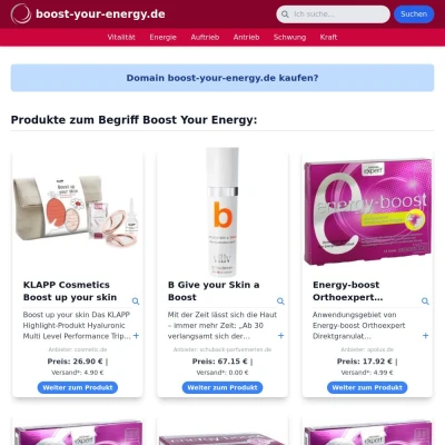 Screenshot boost-your-energy.de