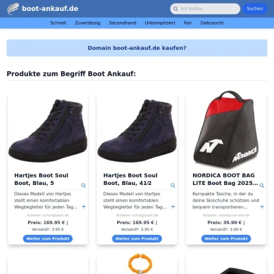 Screenshot boot-ankauf.de