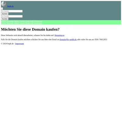 Screenshot bopk.de