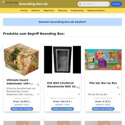 Screenshot bounding-box.de