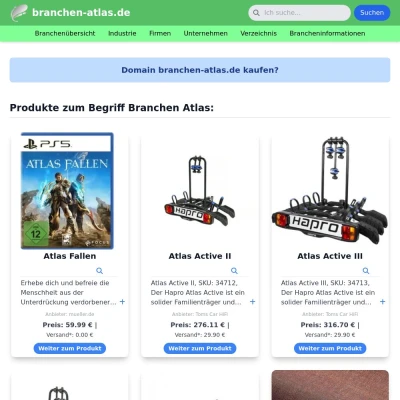 Screenshot branchen-atlas.de