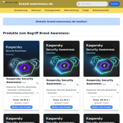 Screenshot brand-awareness.de