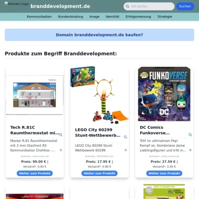 Screenshot branddevelopment.de