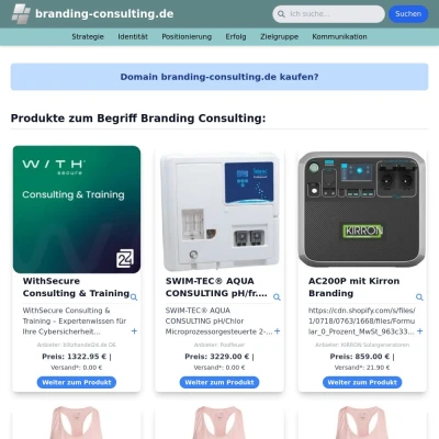 Screenshot branding-consulting.de
