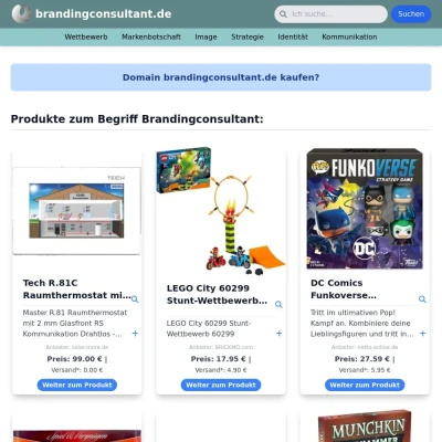 Screenshot brandingconsultant.de