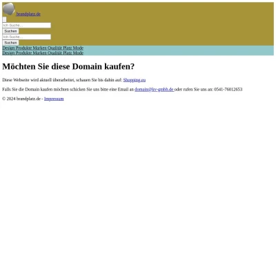 Screenshot brandplatz.de