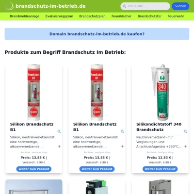 Screenshot brandschutz-im-betrieb.de