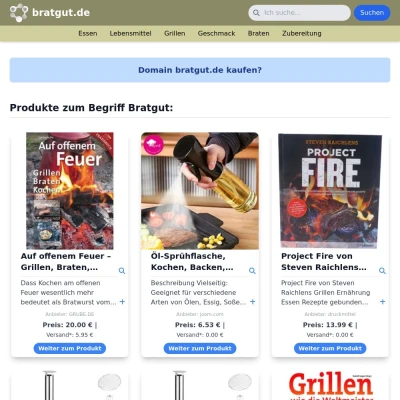 Screenshot bratgut.de