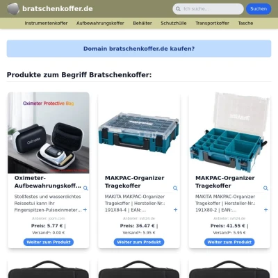 Screenshot bratschenkoffer.de