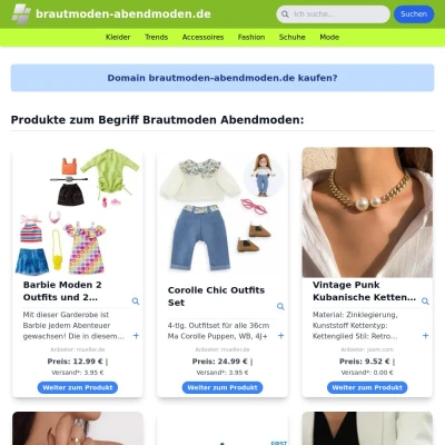 Screenshot brautmoden-abendmoden.de