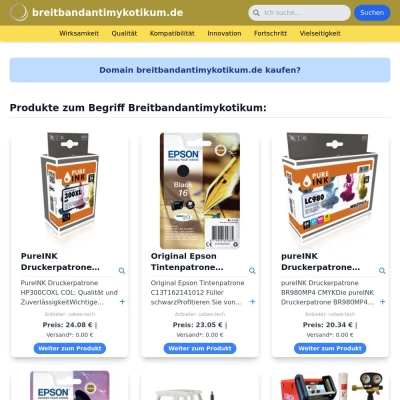 Screenshot breitbandantimykotikum.de