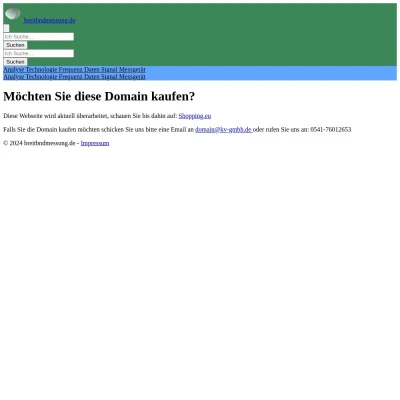 Screenshot breitbndmessung.de