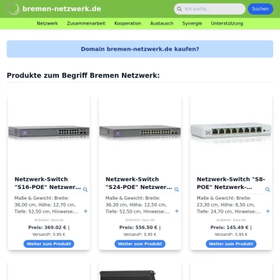 Screenshot bremen-netzwerk.de