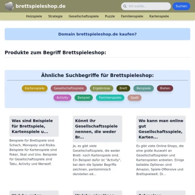 Screenshot brettspieleshop.de