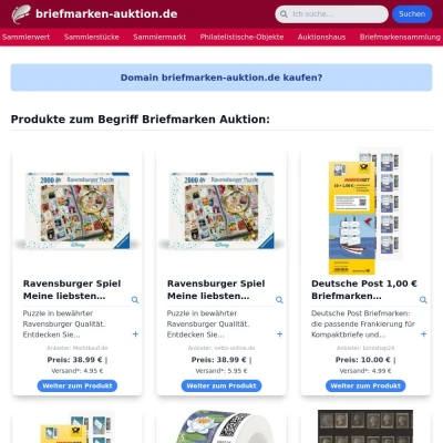 Screenshot briefmarken-auktion.de