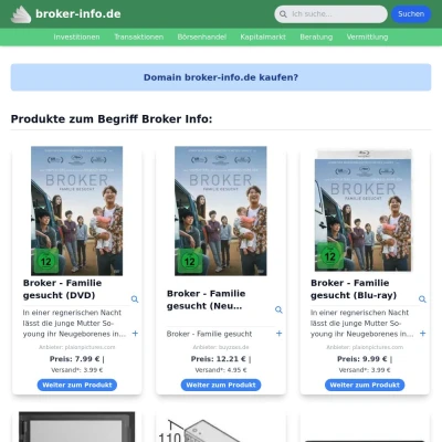 Screenshot broker-info.de