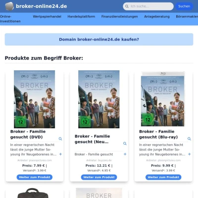 Screenshot broker-online24.de