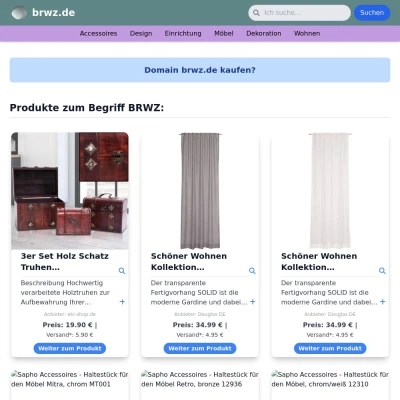 Screenshot brwz.de