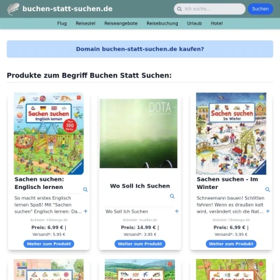 Screenshot buchen-statt-suchen.de