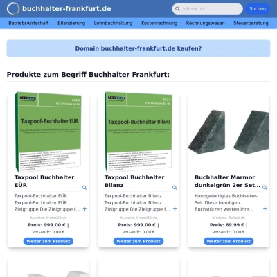 Screenshot buchhalter-frankfurt.de