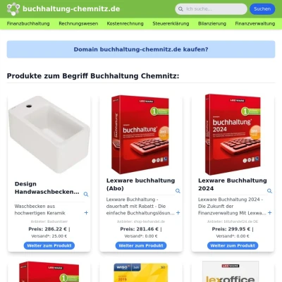 Screenshot buchhaltung-chemnitz.de