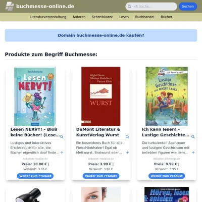 Screenshot buchmesse-online.de