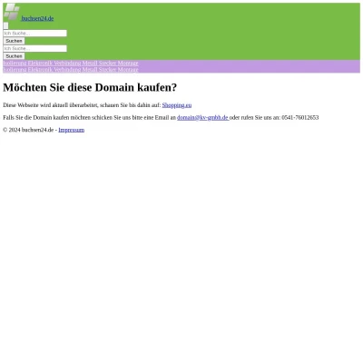 Screenshot buchsen24.de