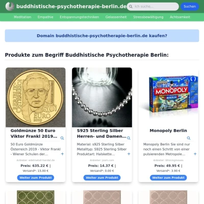 Screenshot buddhistische-psychotherapie-berlin.de