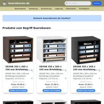 Screenshot bueroboxen.de