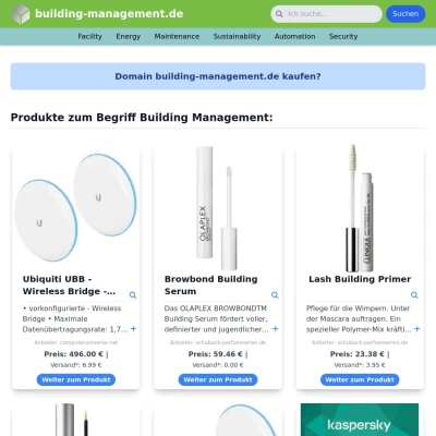 Screenshot building-management.de