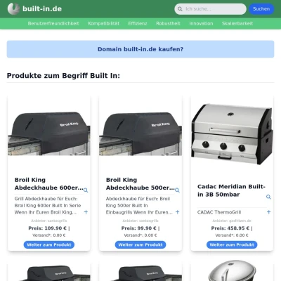 Screenshot built-in.de