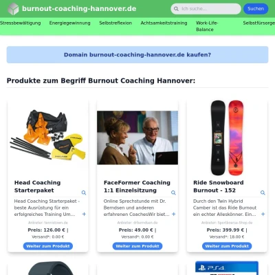 Screenshot burnout-coaching-hannover.de