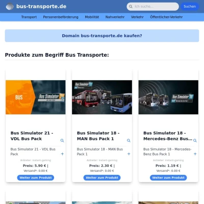 Screenshot bus-transporte.de