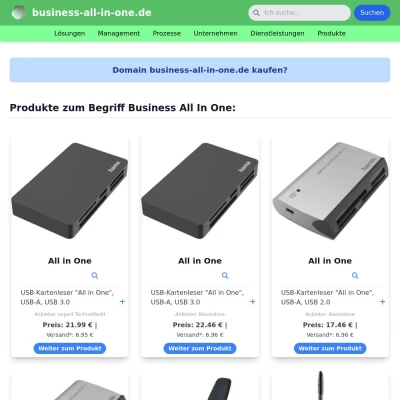 Screenshot business-all-in-one.de