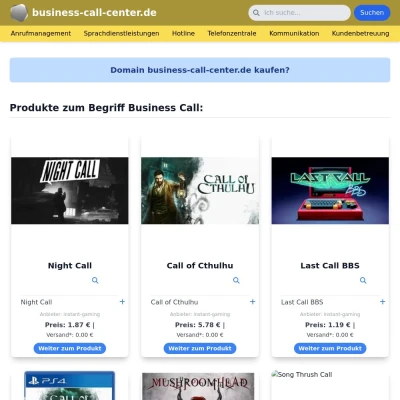 Screenshot business-call-center.de