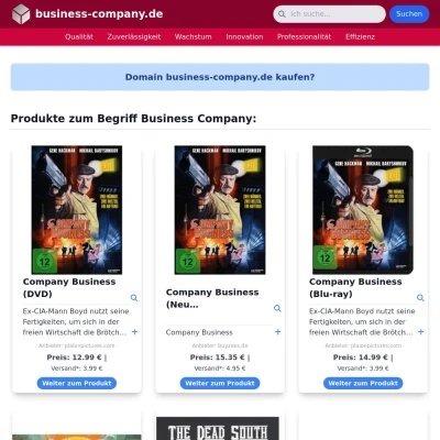 Screenshot business-company.de