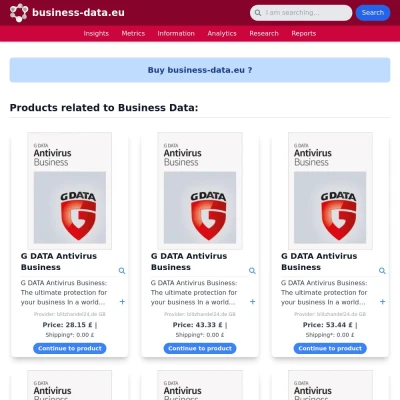 Screenshot business-data.eu