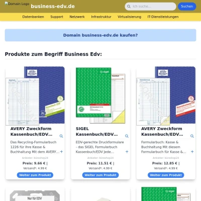 Screenshot business-edv.de