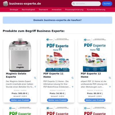 Screenshot business-experte.de