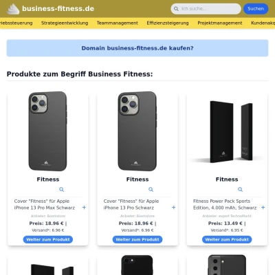 Screenshot business-fitness.de