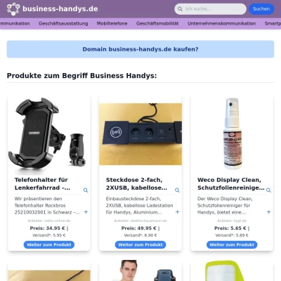 Screenshot business-handys.de