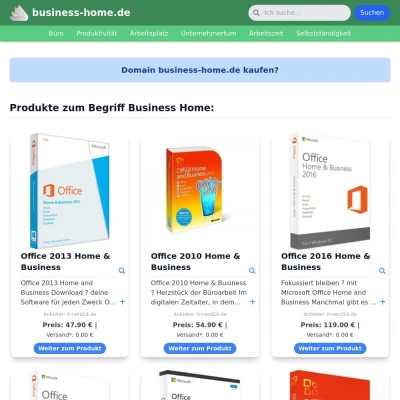 Screenshot business-home.de