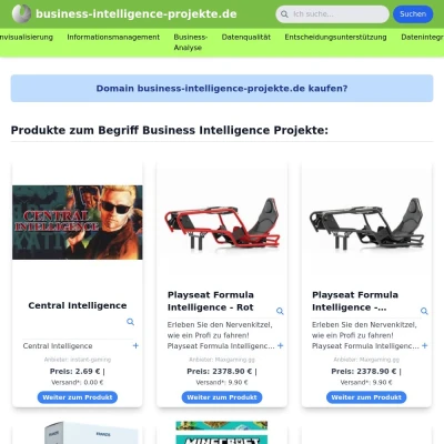 Screenshot business-intelligence-projekte.de