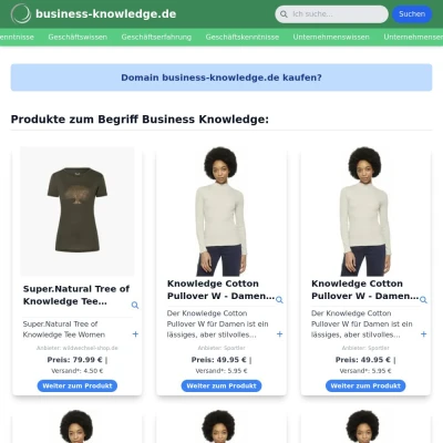 Screenshot business-knowledge.de