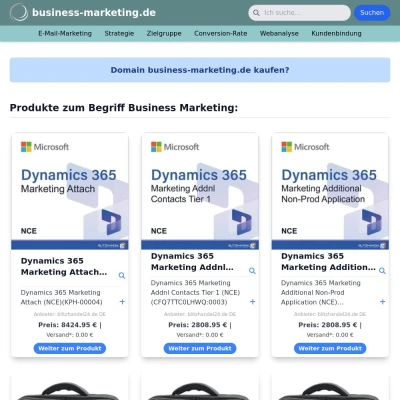 Screenshot business-marketing.de