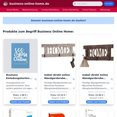 Screenshot business-online-home.de