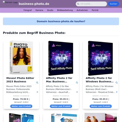 Screenshot business-photo.de