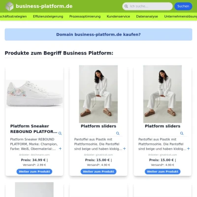 Screenshot business-platform.de