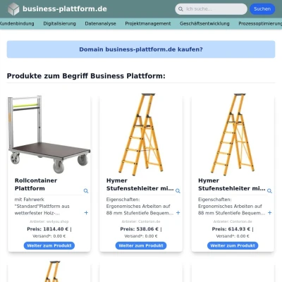 Screenshot business-plattform.de