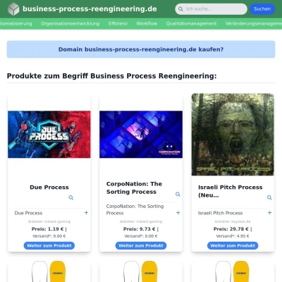 Screenshot business-process-reengineering.de